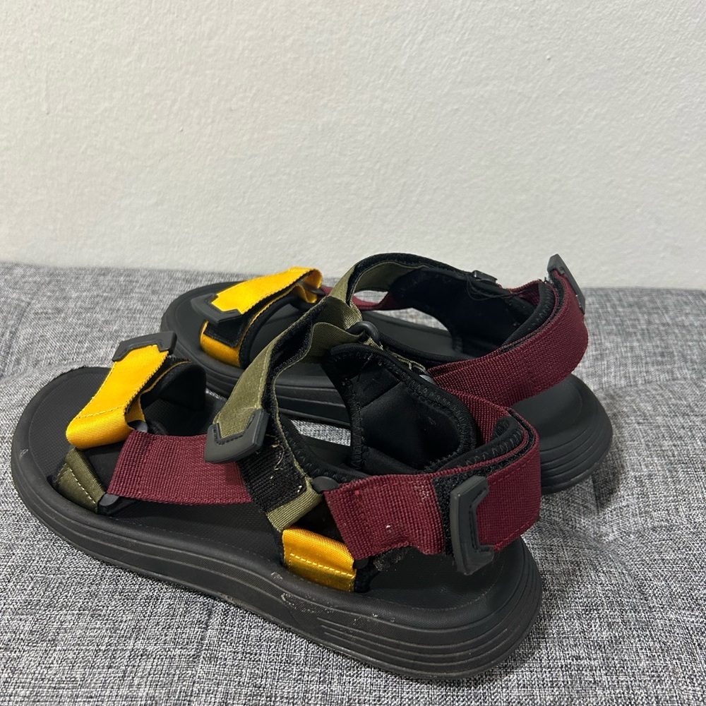 Multicolor Strappy Sandals